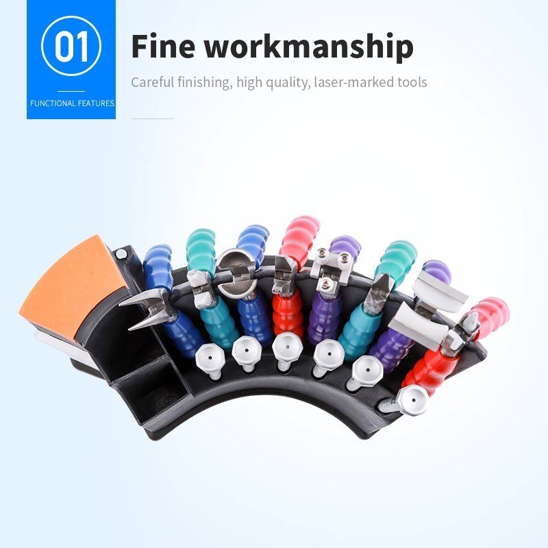 W018 workmanship: Careful finishing and laser-marked tools